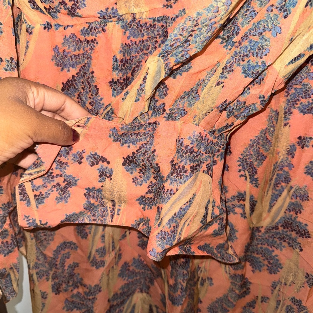 ✨ H&M Conscious Exclusive Floral Midi Dress – Size 10 (Fits M) ✨ - Picture 12 of 13